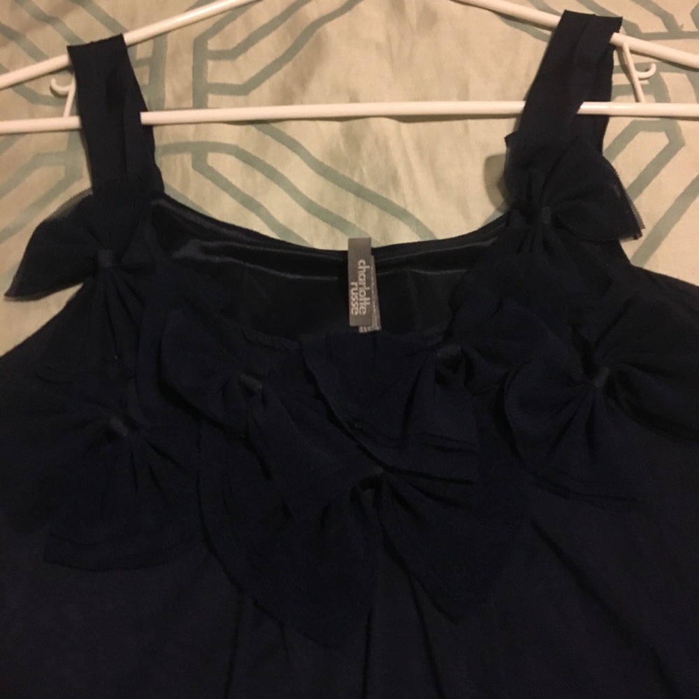 Charlotte Russe M Navy tank M - Picture 1 of 4